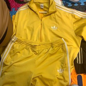 Rare lemonade color adidas 2 price jogging suit